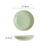 7 inch plate - green