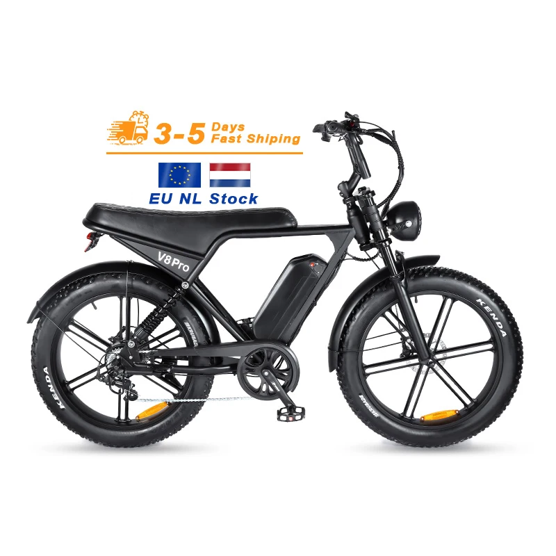 【SSS】V8 PRO MAX 電動アシスト自転車 OUXI V8 PRO Max 24-Inch Electric Fat Bike - Disc Brake System