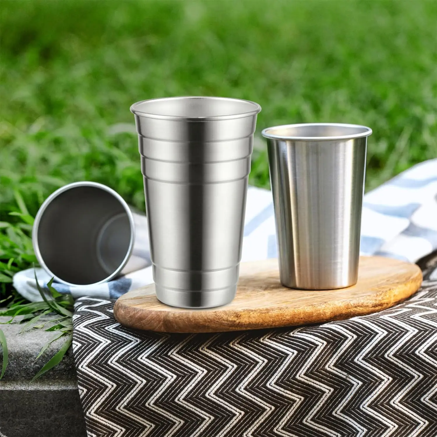 12oz Unbreakable Party Cups Metal Beer Glasses Tumbler Stainless Steel Beer Pong Cup Buy Beer