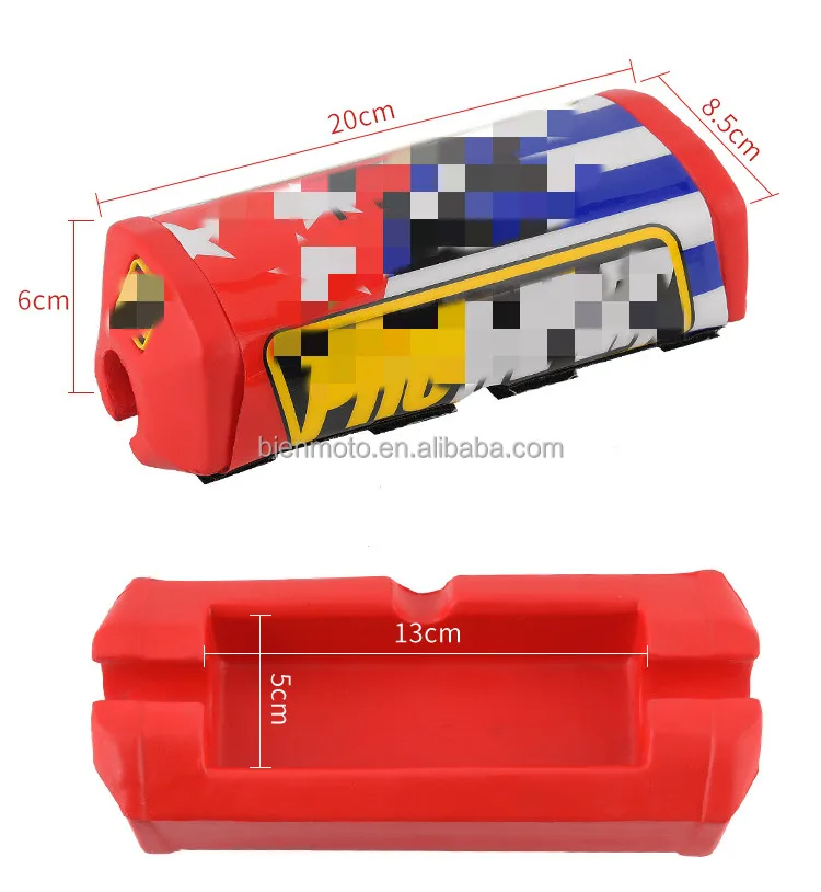 7/8" Motorcycle Quad Chest Protector Crossbar Pads Dirt Pit Bike Accessories Moto Cross Handlebars Bar Pad for CRF RMZ YZF ATV