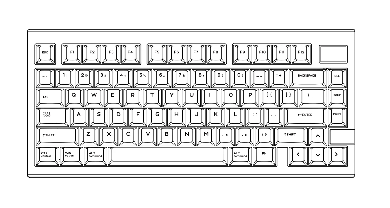 Finalkey V81 Plus Tri-mode Keyboard Kit Bt 2.4ghz Usb-c Via 