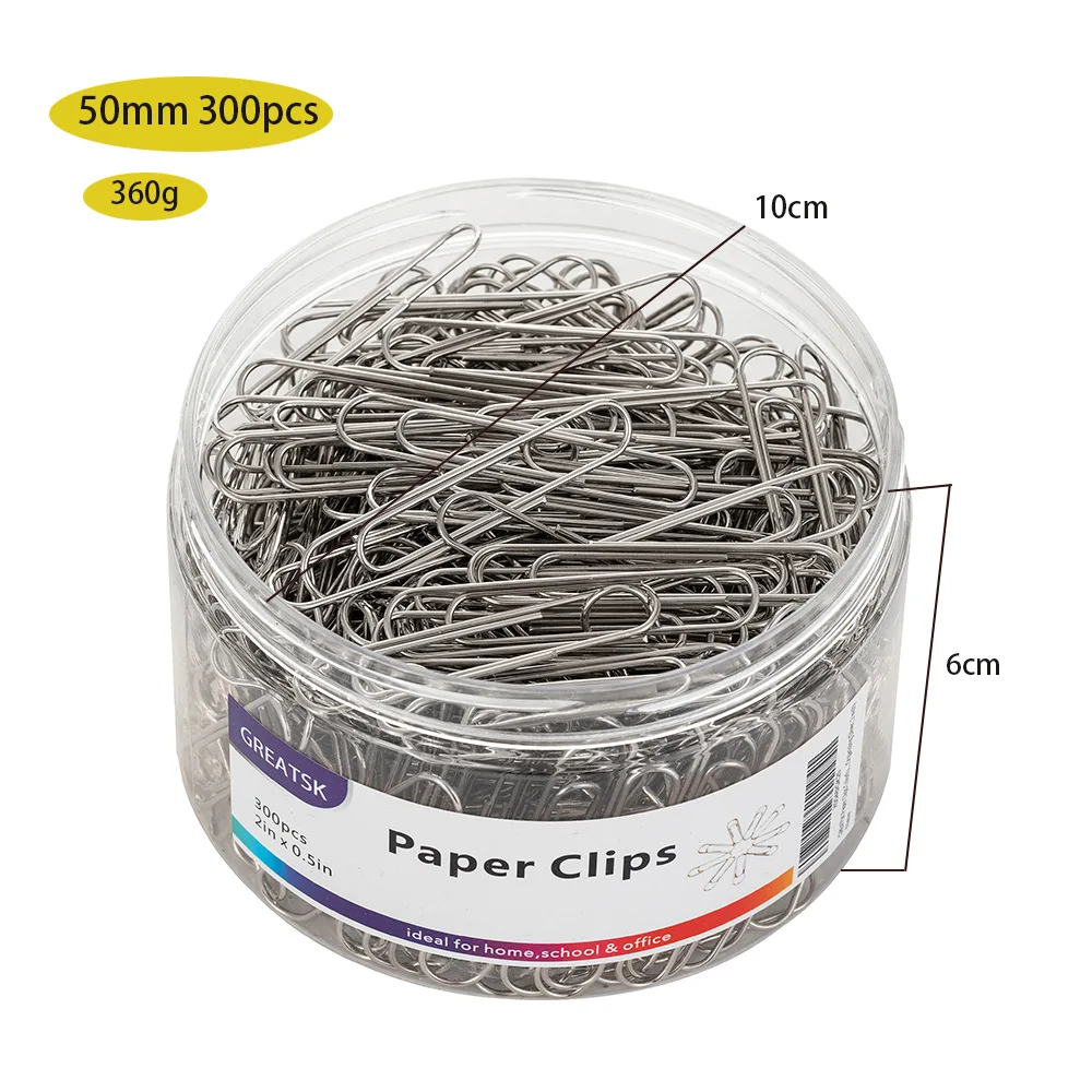 Hot Wholesale Custom Logo Reusable Colorful Paper Clips in Office Stationery Promotional Business Gifts