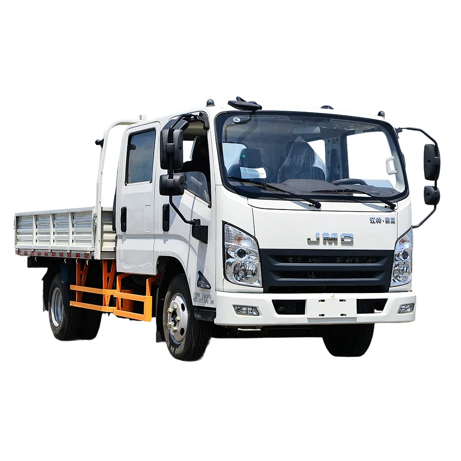 Грузовик с двойной кабиной JMC 4x2 4x4 3T 5T 7T Грузовой бортовой грузовик дизельный LHD/RHD 15 лет от производителя грузовой для продажи