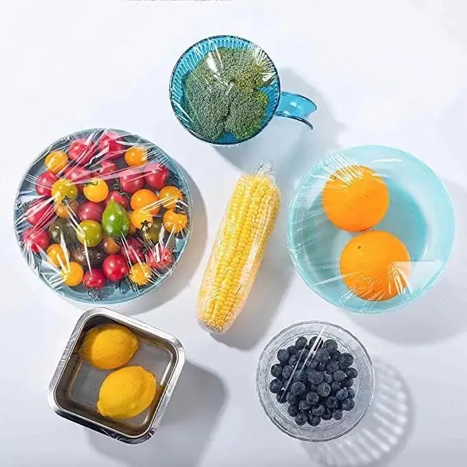 Custom Biodegradable Compostable PLA PBAT Food Vegetable Fruit Wrap Cling Film for Home Use Eco-friendly Material Cling Wrap