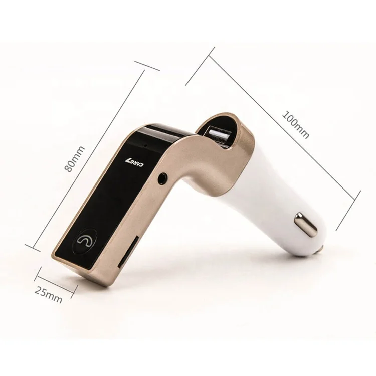 Bluetooth Car Kit FM Transmitter Hands Free Stereo