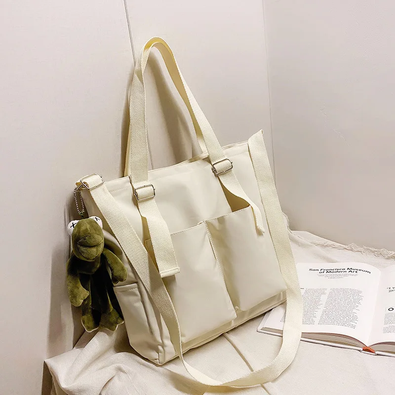 Personality Printed Fashion Shopping Shoulder Canvas Tote Women's Crossbody Bag