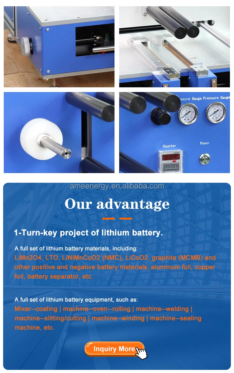 Pouch Cell Electrode Laminating Stacker Separator Film Stacking Machine ...