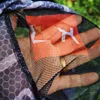 Black 30cm diameter aluminum alloy landing net head