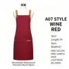 Two-button burgundy