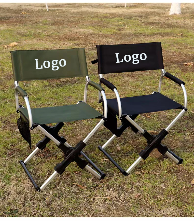 Mini Chaise Pliante Ultralégère – Noire – Portable Pour Pêche, Camping, Chasse