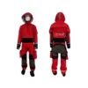 Combinaison sèche avec capuche - rouge