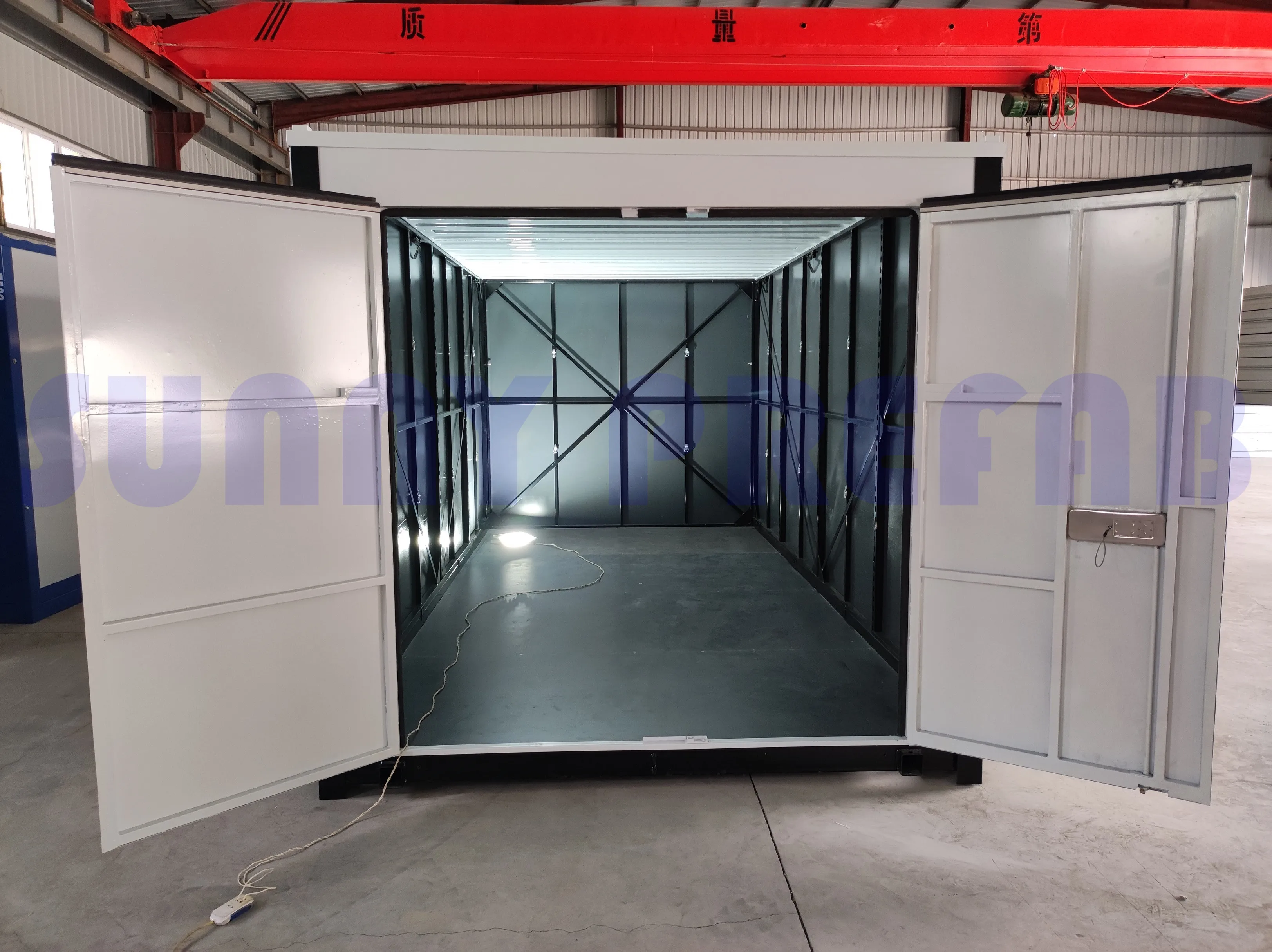 Steel Material Welded Prefab Container Storage Self Storage Assemble Foldable Mobile Container Stackable Portable Storage