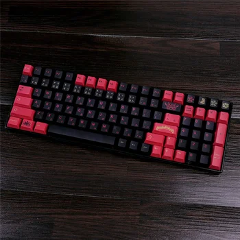 Gmk Higanbana Cherry Profile Pbt Dye Sublimation Keycaps For