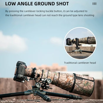 Fotopro Photography Carbon Fiber Lightweight Travel Video Dslr Professional Camera Tripod Stand detail image