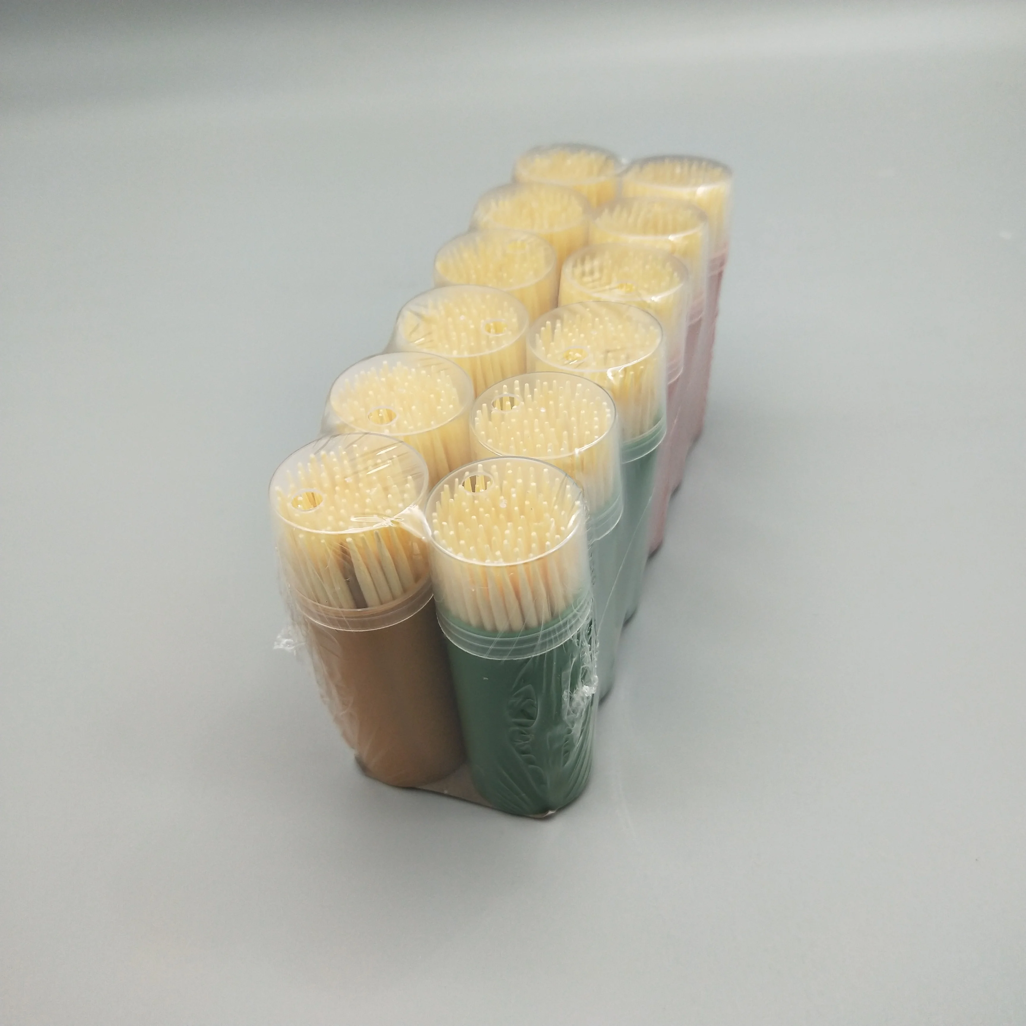 2021 manufactory ultra low-cost 100% compostable Eco friendly bottle box disposable bamboo toothpicks for  party  and BBQ