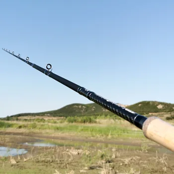 Lei Qiang Rod Black Luya Fishing Rod XH Heavy Thunder 2.28m Carbon 2-Piece 240g Super Hard Anchor Reservoir Pond – Hard Lure – view 3