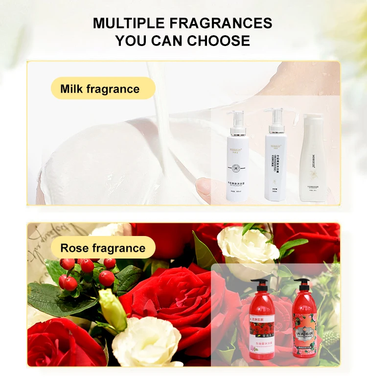 Shower Liquid Soap Gel Private Label Body Wash Bath Shower Gel Vegan