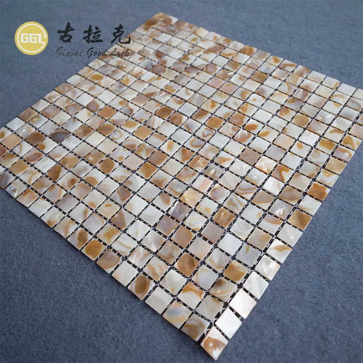 Home Decor Mother of Pearl Backsplash Shell Mosaic Tiles for Wall details