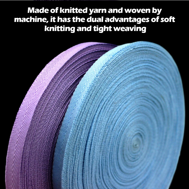 Baiyuheng Factory customized logo high quality luminous polyester webbing high gloss reflective webbing