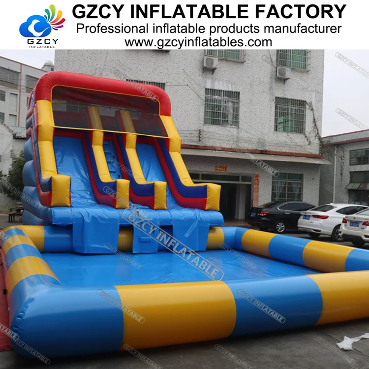 Hot Sale Customizable Water Slide Inflatable Commercial Inflatable ...