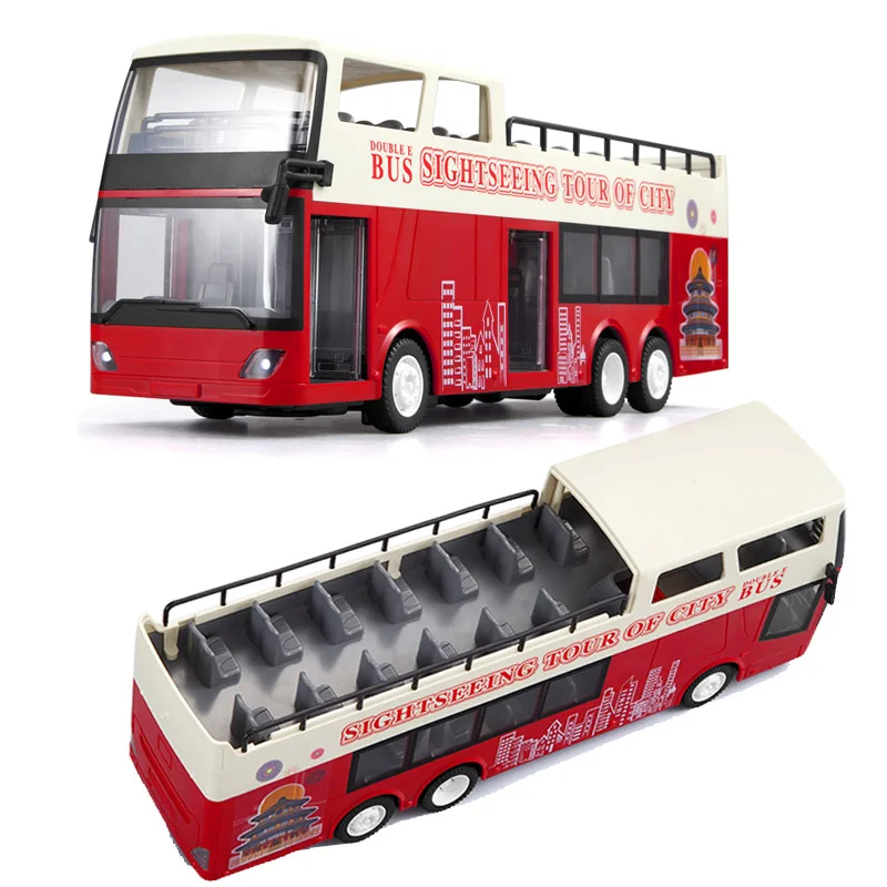 E640-003 1/18スケール 2.4G RC ダブルデッカーバス コンバーチブル