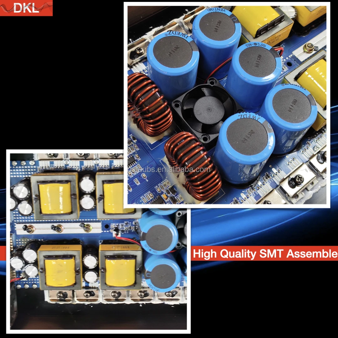 Brazilian Pcb Board Car Subwoofer Amplifier Rms 8000w Class D Max 1 Ohm