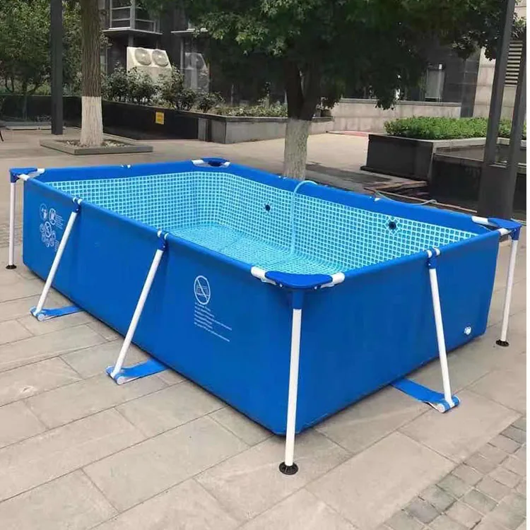 Высокое качество Большой 0 9 мм ПВХ с крышкой фильтр насос лестница аксессуары металлический каркас piscina наземный бассейн