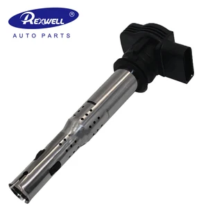 High Quality Auto Car Engine New Genuine Ignition Coils Candle W/Spark Plugs for VAG VW Audi OE 07K905715F High Performance Coil