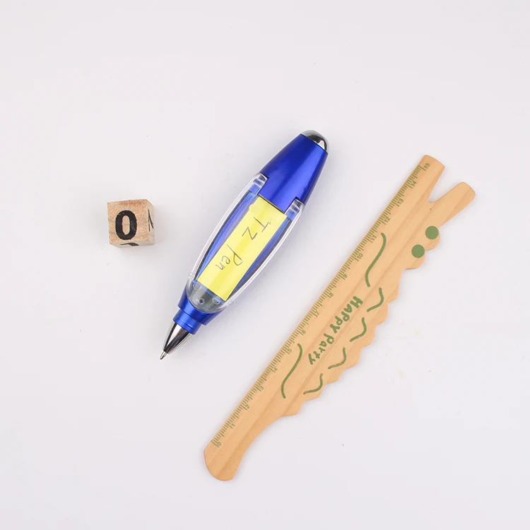 Multi-function Pen Sticker Paper LED Light Ball Neck Hang Pens