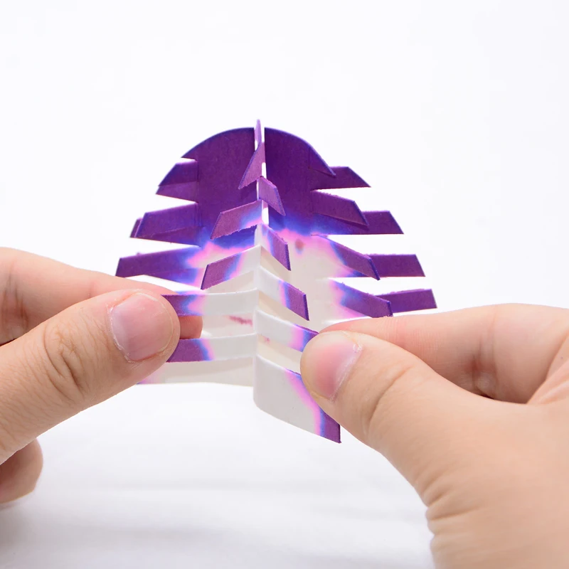 DIY Handmade Princess Purple Science Educational Toys Paper Growing Set Best Christmas Gift for Girls