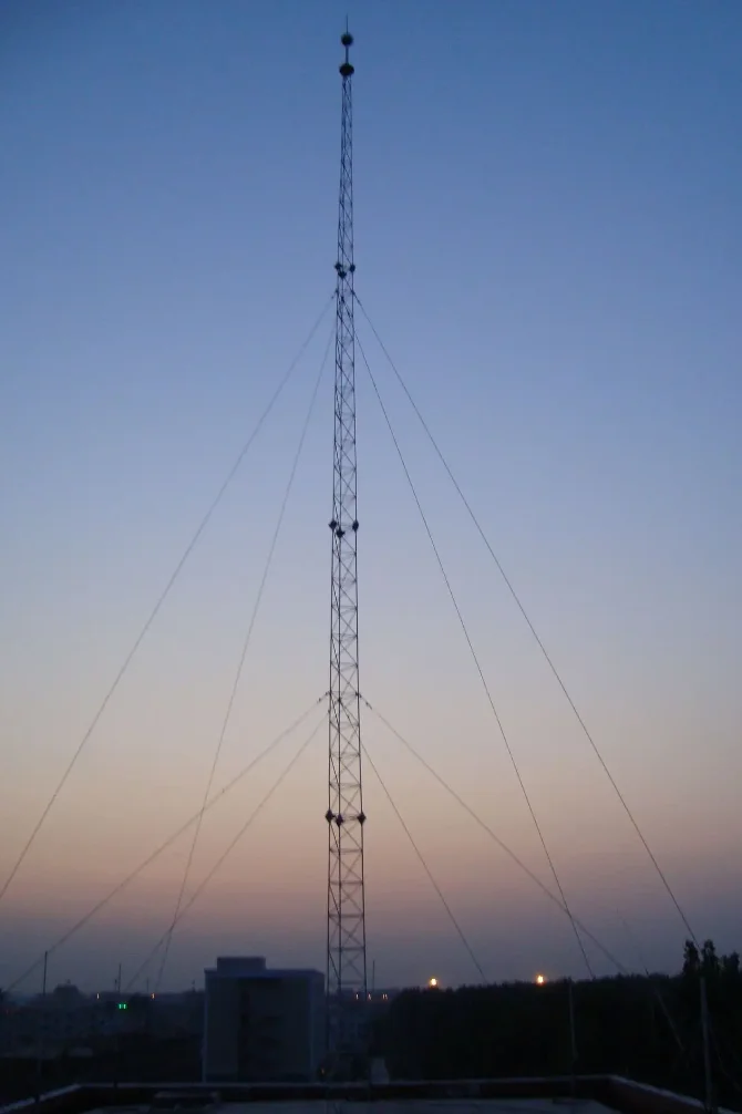 10-25 Meter lightning protection system tower Professional Lightning Protection Complete Kit System For Tower Antenna