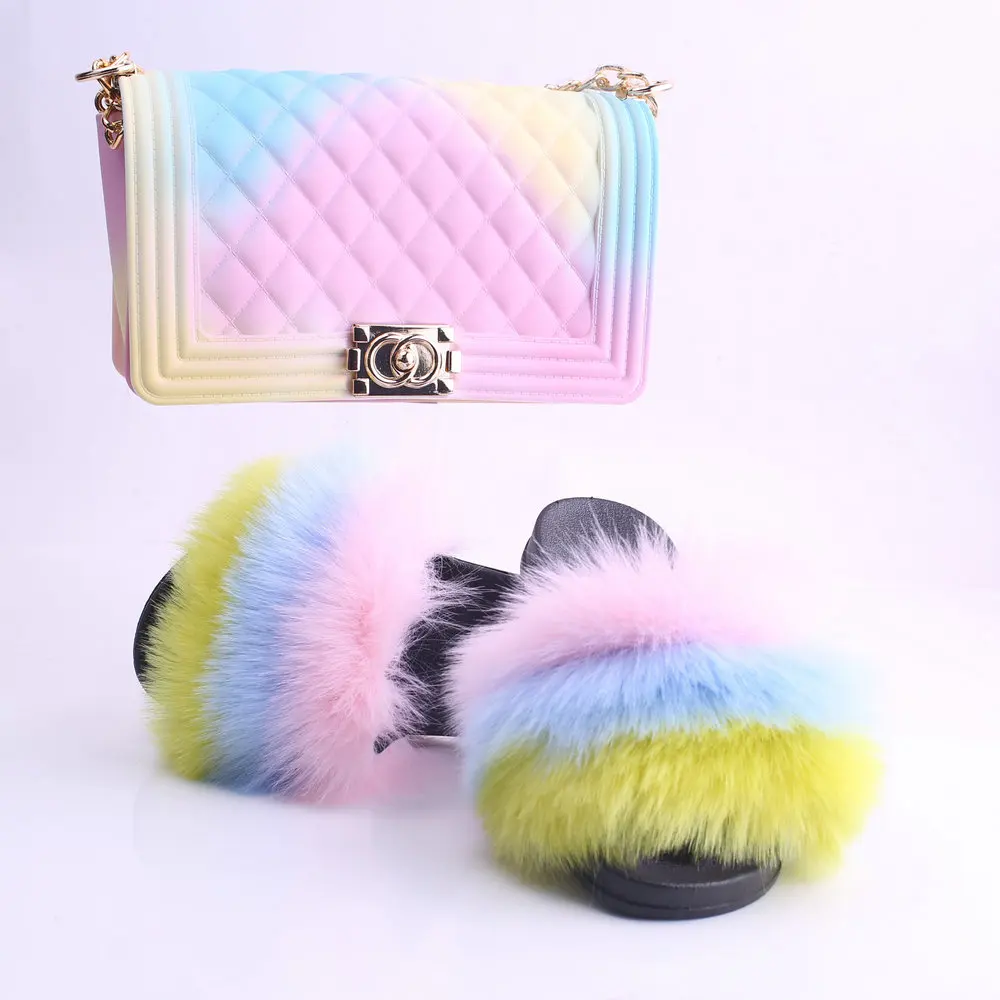 Pink Handbag Wallet Shoes Set