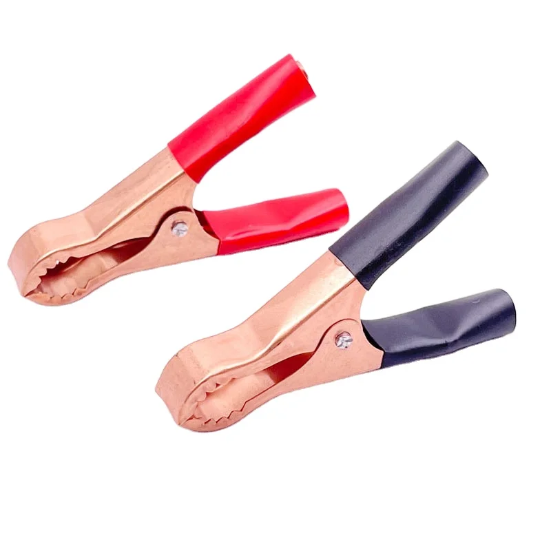 Изолированные зажимы из крокодиловой батареи 50