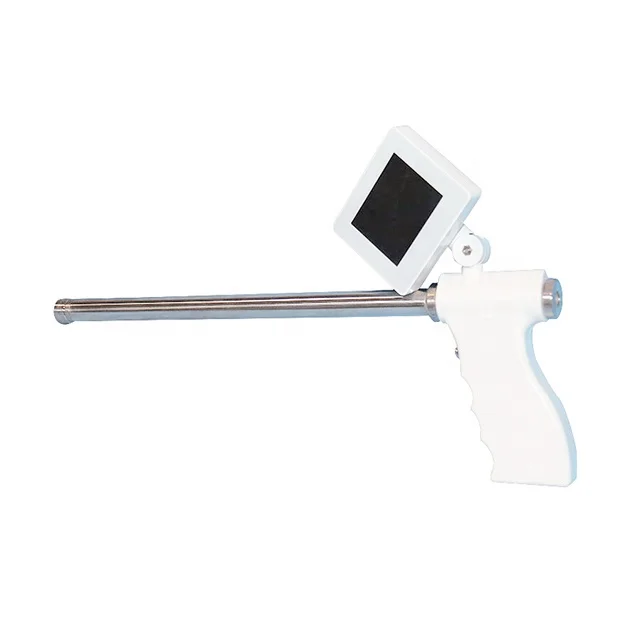 AI Visual Cattle Artificial Insemination Gun With Camera Visual Veterinary