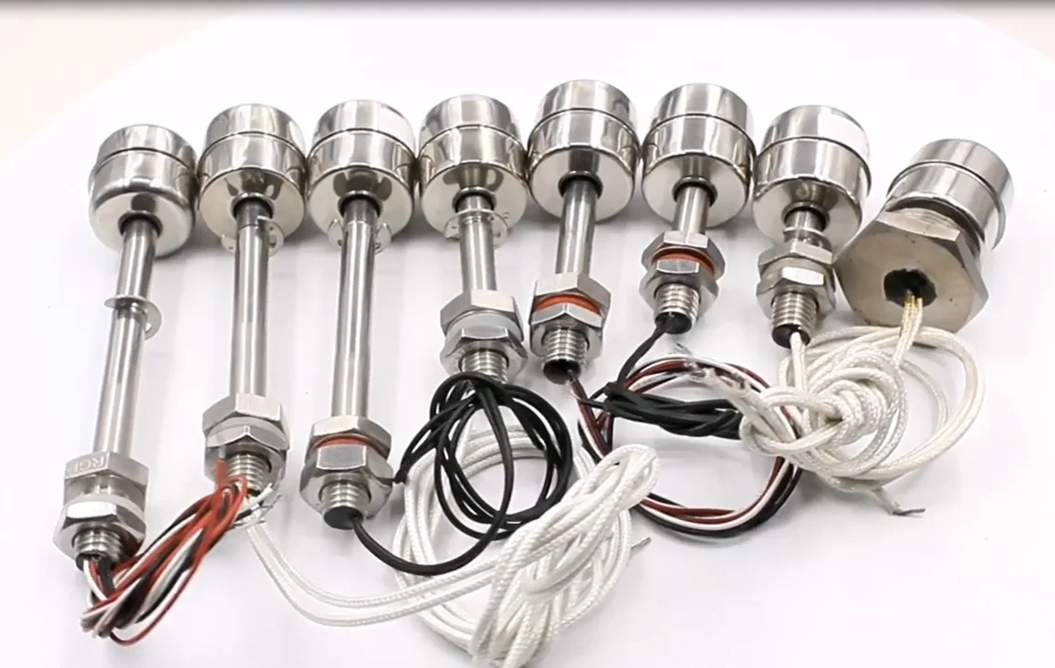 Magnetic Float Level Sensor High Level Float Switch 50W 220V High Temperature Mini SS Float Switch