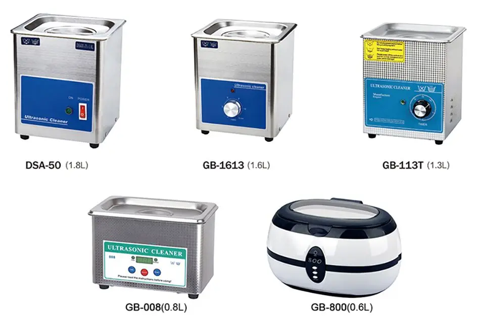 DSA-50 Portable 1.8L Ultrasonic Glasses Cleaner for Optical Shop