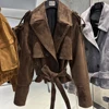 Suède marron FP