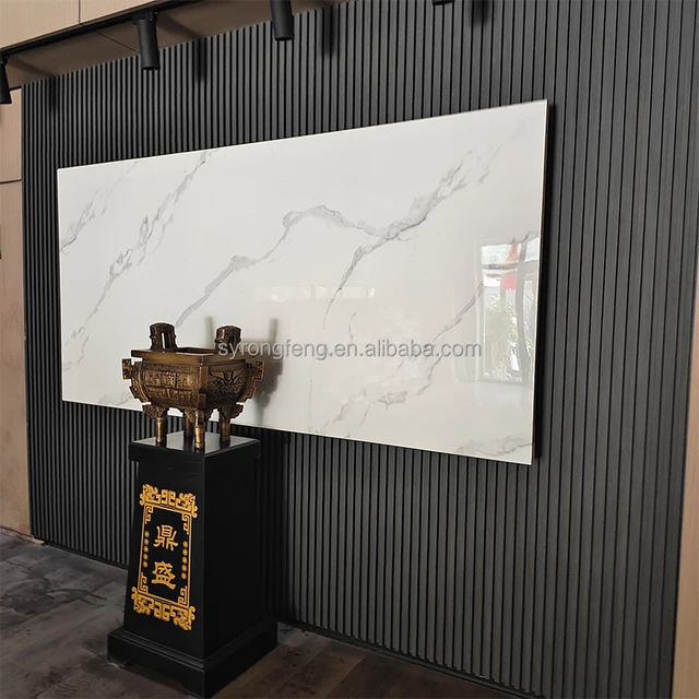 High Gloss Waterproof UV Panel UV Marble Board Grain Sheet 2/2.5/3mm PV Wall Panel in  High Quality