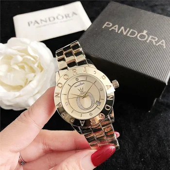 free shipping watches men wrist women watches with custom logo relogio masculino ladies gold clock with auto date
