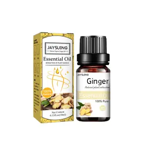 Jaysuing Ginger Slimming Essential Oils Fast Lose Weight Products Fat BurnThin Leg Beauty Health Firm Waist Slim Massage Oil