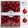 42pcs red-rectangular color box