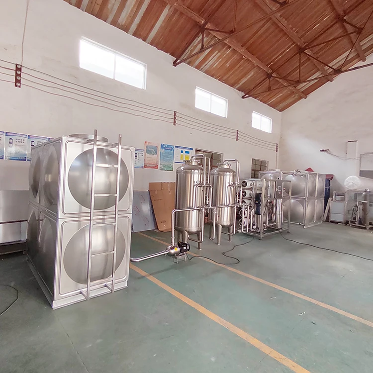 Высокое качество очищенной питьевой воды при помощи обратного осмоса завод цена