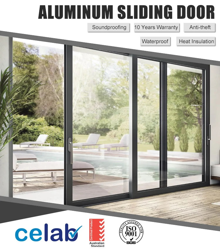 New Design Geze Deper Automatic Interior Aluminum Sliding Door