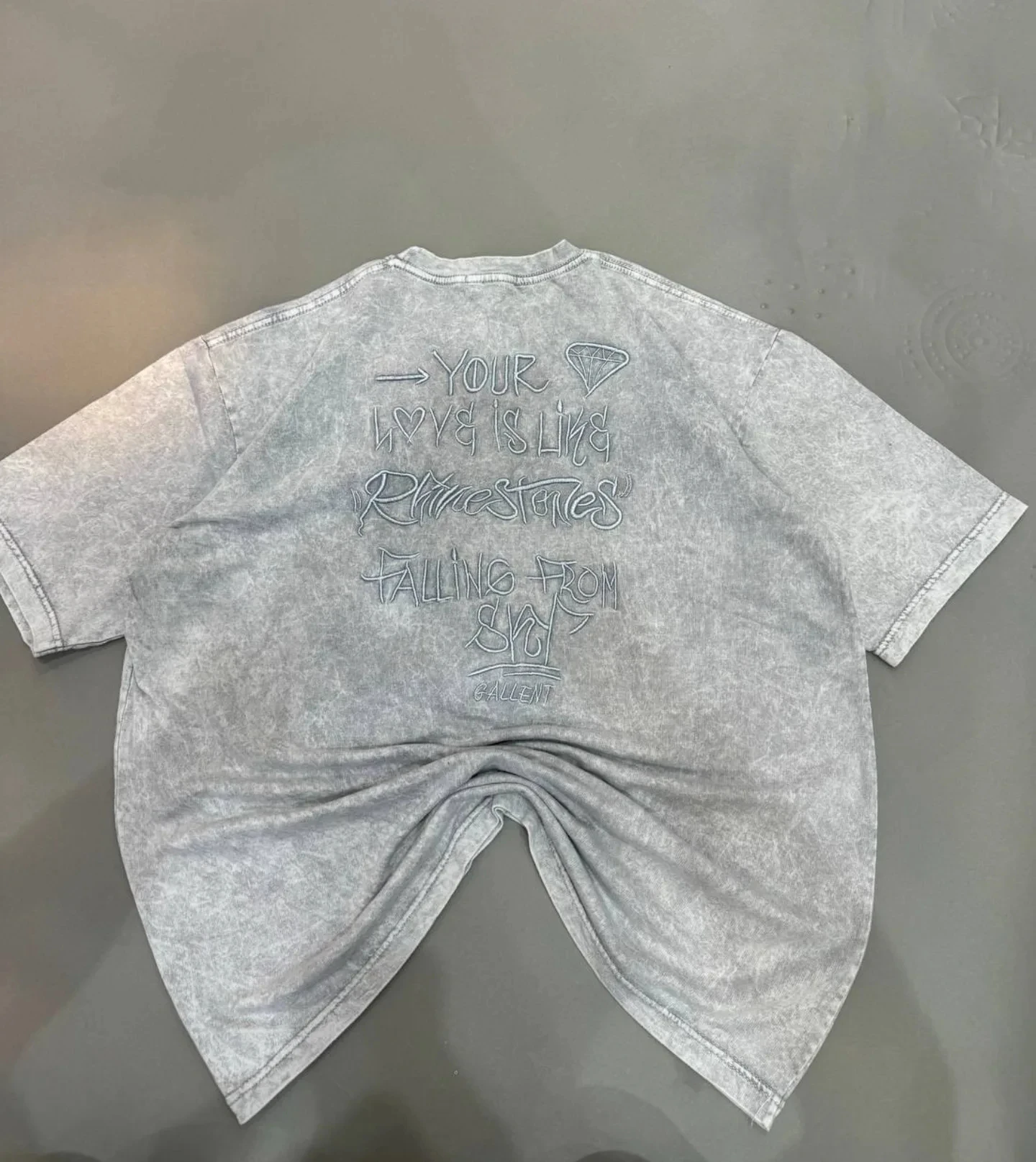 Manufacturer Custom Printed T Shirt Oversized Acid Wash Heavyweight Regular Fit Cropped Distressed Vintage 100% Cotton gallery 4