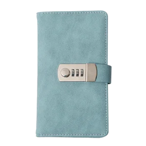 Factory Wholesale Business Code Lock Notebook B6 Secret Diary Executive Planner Daily Agenda Office Planner With Pen Holder