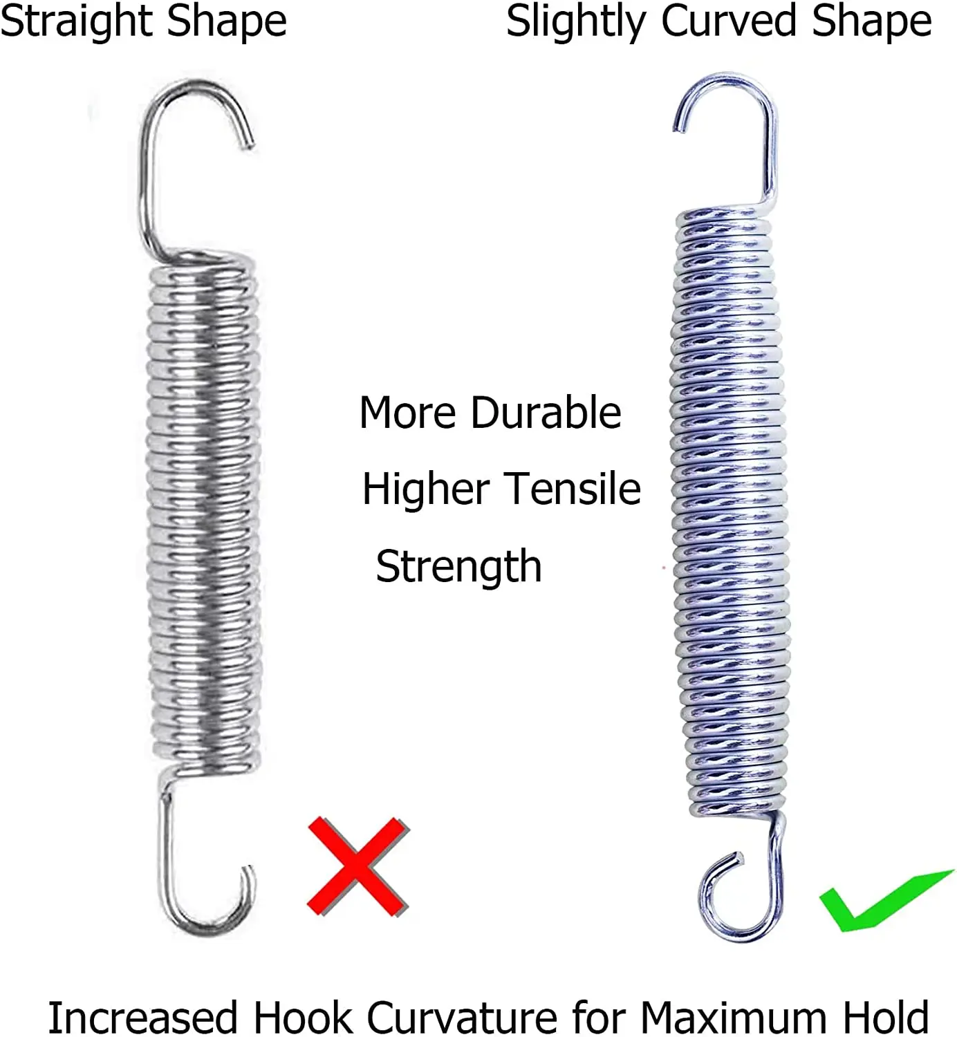 Пружина для батута из нержавеющей стали пружина натяжения сверхпрочной