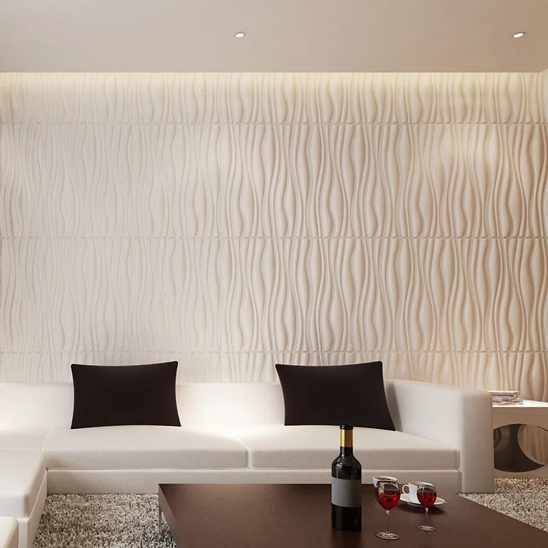 AS Creation Coving Wood Panel 3D Effect Cream Wallpaper