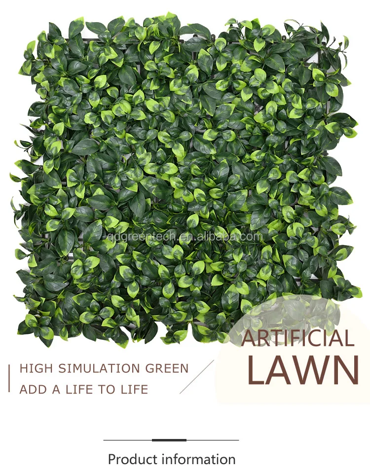 V148 Customized Backdrop Green Wall Plants Diy Foliage Easy Install