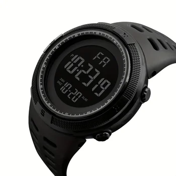 Luminous Electronic Sports Watch For Outdoor, Muilti-Function Alarm Digital Wristwatch For Women Men Students