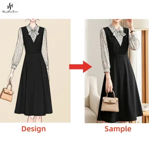 Custom OEM ODM Printed Dresses Manufacturer Casual Summer Women Spandex Cotton Maxi Printed Cotton Dresses Floral Print Dress